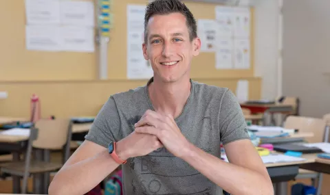 Master onderwijs technologie student Marthijs