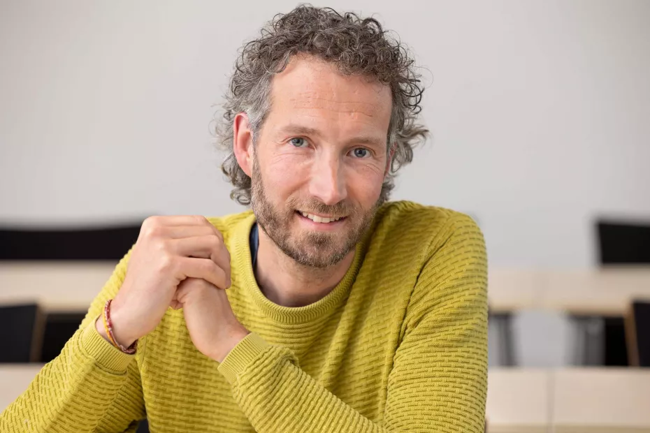 Machiel Blok, docent Natuur & Techniek en Digitale geletterdheid 